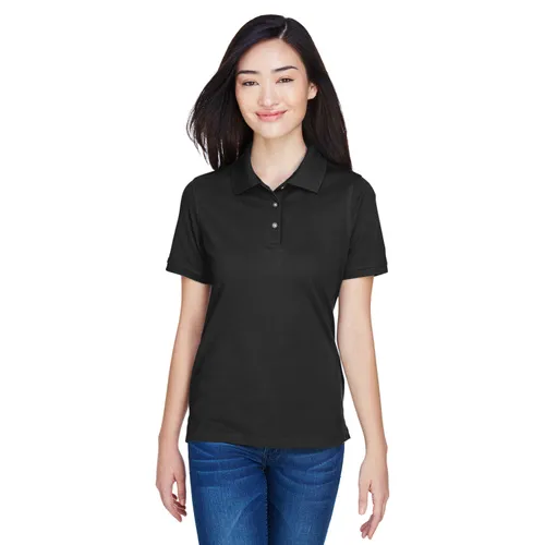 Harriton Ladies' 5.6 oz. Easy Blend Polo M265W. Printing is available for this item.