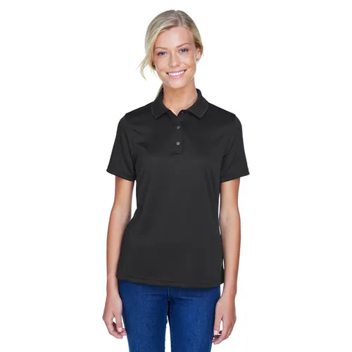 Harriton Ladies' Advantage Snag Protection Plus IL Snap Placket Polo M345W. Printing is available for this item.