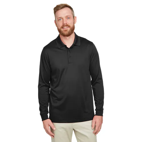 Harriton Men's Advantage Snag Protection Plus IL Long Sleeve Polo M348L. Printing is available for this item.