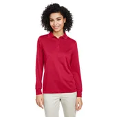 Harriton Ladies' Advantage Snag Protection Plus IL Long Sleeve Polo M348LW