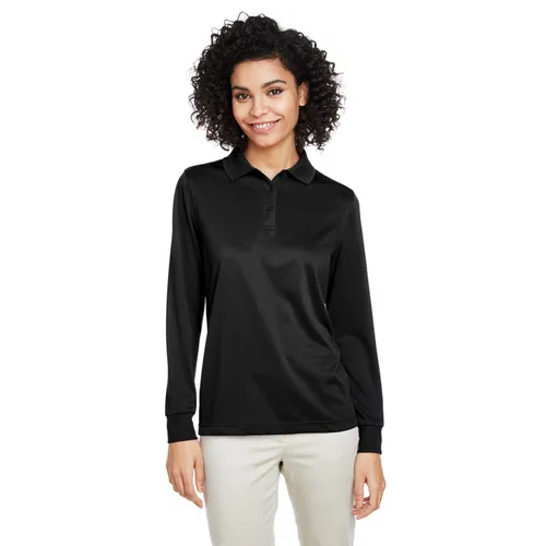 Harriton Ladies' Advantage Snag Protection Plus IL Long Sleeve Polo M348LW. Printing is available for this item.