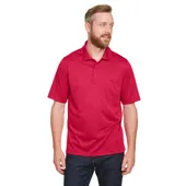 Harriton Men's Advantage Snag Protection Plus IL Pocket Polo M348P