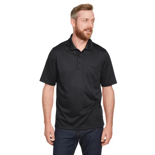 Harriton Men's Advantage Snag Protection Plus IL Pocket Polo M348P. Printing is available for this item.