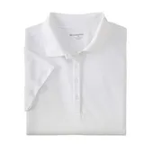 Harriton Ladies' 3.8 oz. Polytech Mesh Insert Polo M374W