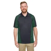 Harriton Men's Advantage Snag Protection Plus IL Colorblock Polo M385