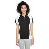 Harriton Ladies' Advantage Snag Protection Plus IL Colorblock Polo M385W