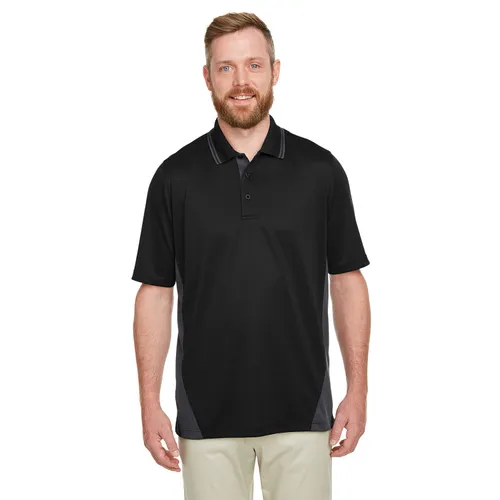 Harriton Men's Flash Snag Protection Plus IL Colorblock Polo M386. Printing is available for this item.