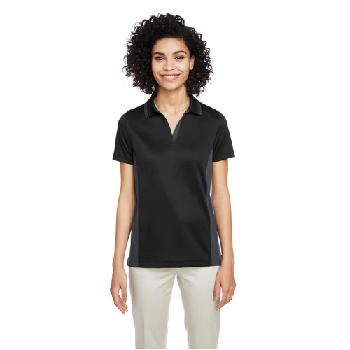 Harriton Ladies' Flash Snag Protection Plus IL Colorblock Polo M386W. Printing is available for this item.