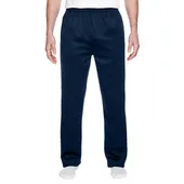 Jerzees Adult 6 oz. DRI-POWER SPORT Pocketed Open-Bottom Sweatpant PF974MP