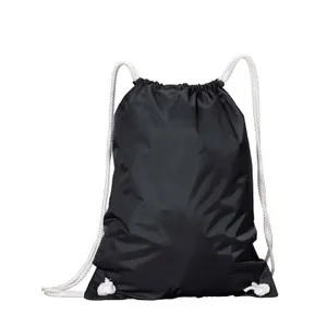 Liberty Bags White Drawstring Backpack 8887
