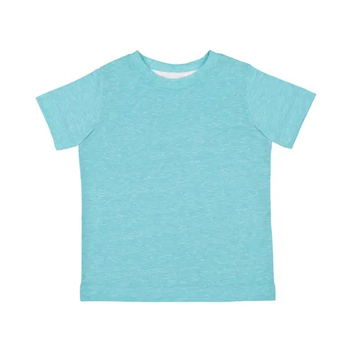 Rabbit Skins Toddler Harborside Melange Jersey T-Shirt 3391. Printing is available for this item.