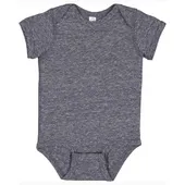 Rabbit Skins Infant Harborside Melange Jersey Bodysuit 4491