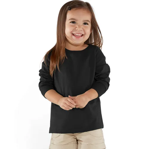 Rabbit Skins Toddler Long-Sleeve Fine Jersey T-Shirt RS3302. Printing is available for this item.