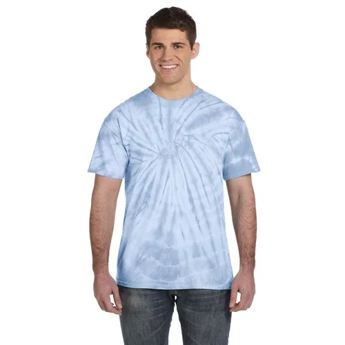 Tie-Dye Adult 5.4 oz. 100% Cotton Spider T-Shirt CD101. Printing is available for this item.