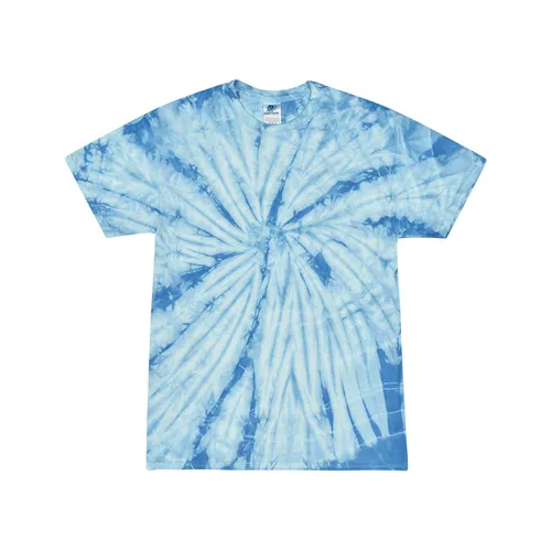 Tie-Dye Youth 5.4 oz. 100% Cotton Spider T-Shirt CD101Y. Printing is available for this item.