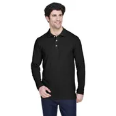 Ultraclub Adult Long-Sleeve Classic Pique Polo 8532