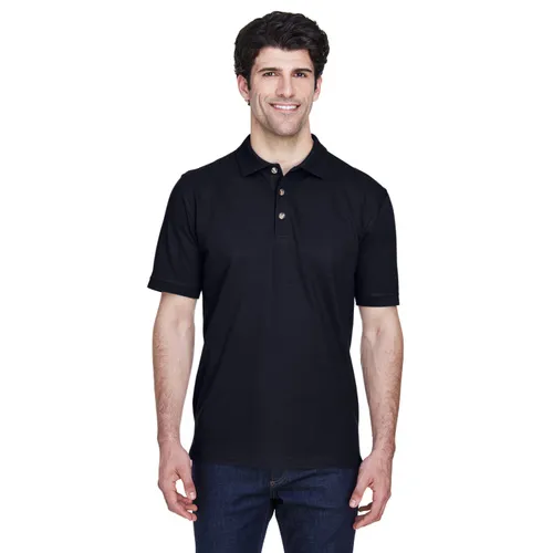 Ultraclub Men's Tall Classic Pique Polo 8535T. Printing is available for this item.