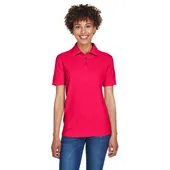 Ultraclub Ladies' Whisper Pique Polo 8541