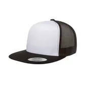 Yupoong Adult Classic Trucker with White Front Panel Cap 6006W