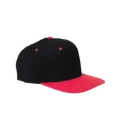 Yupoong Adult 6-Panel Structured Flat Visor Classic Snapback 6089