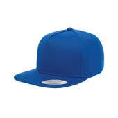 Yupoong Adult 5-Panel Cotton Twill Snapback Cap Y6007