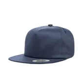 Yupoong Adult Unstructured 5-Panel Snapback Cap Y6502