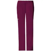 Cherokee Workwear Women Mid Rise Drawstring Cargo Pant 4044P - 28 1/2" Inseam