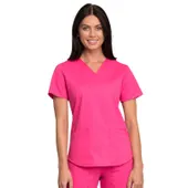 Cherokee Workwear Women V-Neck Top WW665