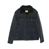 Threadfast Apparel Unisex Sherpa-Lined Denim Jacket 372J