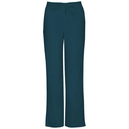 Cherokee Workwear Unisex Natural Rise Drawstring Pant 34100AS - 28 1/2" Inseam. Embroidery is available on this item.