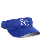 Outdoor Cap Inc. Team MLB Visor MLB-185 KANSAS CITY ROYALS