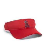 Outdoor Cap Inc. Team MLB Visor MLB-185 LOS ANGELES ANGELS