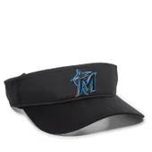 Outdoor Cap Inc. Team MLB Visor MLB-185 MIAMI MARLINS