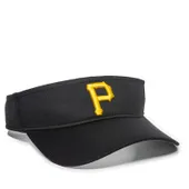 Outdoor Cap Inc. Team MLB Visor MLB-185 PITTSBURGH PIRATES