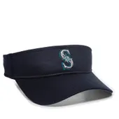 Outdoor Cap Inc. Team MLB Visor MLB-185 SEATTLE MARINERS