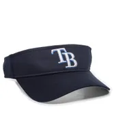 Outdoor Cap Inc. Team MLB Visor MLB-185 TAMPA BAY RAYS