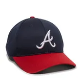 Outdoor Cap Inc. Team MLB Adjustable Performance MLB-350 ATLANTA BRAVES