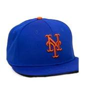 Outdoor Cap Inc. Team MLB Performance Flat Visor MLB-400 NEW YORK METS