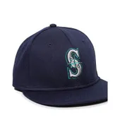 Outdoor Cap Inc. Team MLB Performance Flat Visor MLB-400 SEATTLE MARINERS