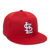 Outdoor Cap Inc. Team MLB Performance Flat Visor MLB-400 ST. LOUIS CARDINALS