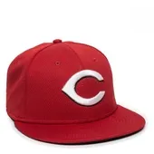 Outdoor Cap Inc. Team MLB Performance Flat Visor MLB-400 CINCINNATI REDS