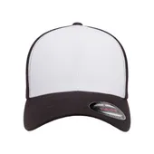 Yupoong Yp Classics Adult Adjustable White-Front Panel Trucker Cap 6606W