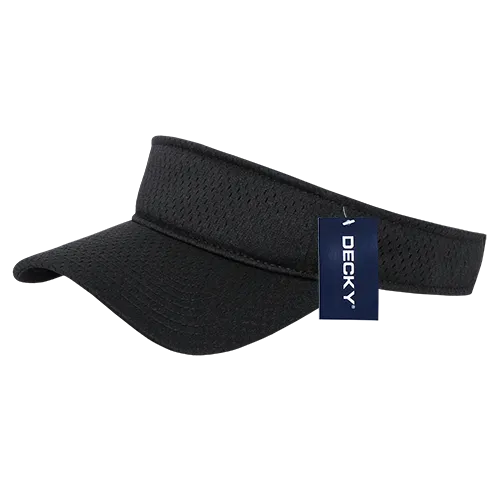 Decky Mesh Jersey Visors 3014. Embroidery is available on this item.