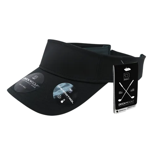 Decky Sleek H2o Sun Visors 6404. Embroidery is available on this item.