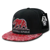 Decky Calibear Bandana Snapback Cap W84