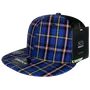 Decky H/C Plaid Hat 6016