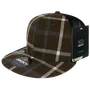 Decky H/C Plaid Hat 6016