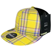 Decky H/C Plaid Hat 6016