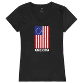 Rapid Dominance Graphic V-Neck America Shirt G03-AMF