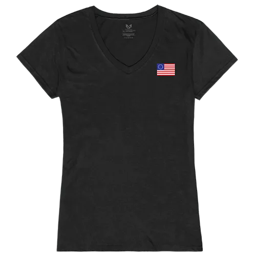 Rapid Dominance Graphic V-Neck Betsy Ross 1 Shirt G03-BR1